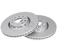 2x A.B.S. Disque de frein Avant pour VW Passat B5 GP Break (3BG, 3B6) 312mm