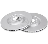 2x A.B.S. Disque de frein Avant pour VW Polo V 3/5 portes (6R1, 6C1) 312mm 17058