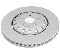 2x A.B.S. Disque de frein Avant pour VW Touareg III (CR7, RC8) 400mm 18685