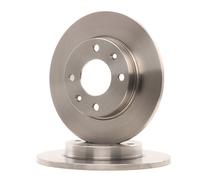 2x A.B.S. Disque de frein convient pour PEUGEOT 206 3/5 portes (2A/C) 247mm