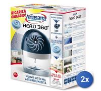 2x Absorbeur D’Humidité Henkel Ariasana Aero 360, Modèle 1680962, pour Réduire