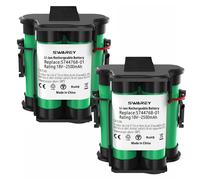 2x accessoires pour tondeuses Batterie pour robot de tonte Gardena R45 Li R70 Li R80Li R75 Li R50 Li R40 Li R38 Husqvarna Automower 105 305 308X Li 18V 2500Ah