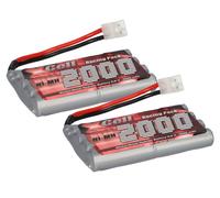 2X Accu RC-Pack 9,6V 2200mAh AA MIGNON L4X2 XCELL Ni-MH Racing Pack Pour Tamiya