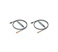 2X Adaptateur Audio USB Vers Optique USB A Vers Fibre Optique Audio Port SPDIF Connexion Câble Convertisseur Audio pour Ordinateur Portable