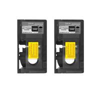 2X Adaptateur de Cassette VHS-C pour pour RCA pour Adaptateur de Cassette VHS-C SVHS VHS Pas pour 8 Mm/MiniDV/Hi8