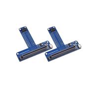 2X Adaptateur D'Extension de Type T pour Microbit Breadboard Interface de Programmation Graphique Python pour BBC Microbit