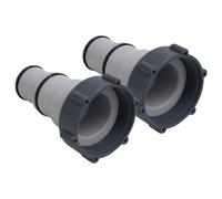 2x Adaptateurs de Tuyau de Piscine Plastique Fournitures de Piscine vidaXL