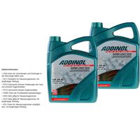 2x ADDINOL SUPER LIGHT 0540 Huile Moteur 5W-40 pour MB 229.5/226.5