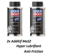 2x Additif Huile Moteur MOS2 Anti Friction Yamaha XV 125 S H Virago