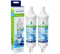 2x AH-UIFC filtre à eau pour réfrigérateur compatible avec LG et Hotpoint et Daewoo BL9808, 3890JC2990A, 5231JA2012B, 5231JA2012A DD-7098 - avec des connexions à vis