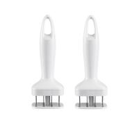 2X Aiguille D'Attendrisseur de Viande en Acier Inoxydable, Marteau D'Attendrisseur de Steak, Outil de Cuisine, Gadgets de Cuisine, Brise-CôTes,