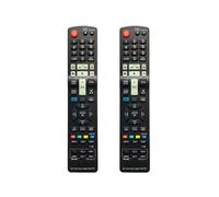 2X AKB73635401 Télécommande Convient pour Blu-Ray 3D Télécommande de Cinéma Maison Combinée Sans Fil Universelle AKB73375504