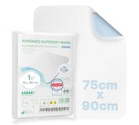 2x Alèse pour incontinence ARNOMED® lavable 75x90cm, alèse pour incontinence imperméable et réutilisable, alèse de protection pour lit, matelas à langer pour enfants, pour adultes et personnes âgées