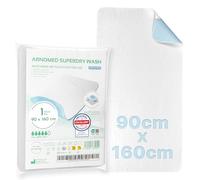 2x Alèse pour incontinence ARNOMED® lavable 90x160, alèse pour incontinence imperméable et réutilisable, alèse de protection pour lit, matelas à langer pour enfants, pour adultes et personnes âgées
