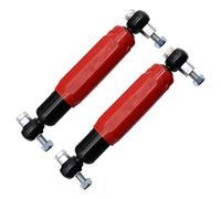 2x Alko Octagon Plus amortisseurs de roue rouge 2000/3500 kg, lot de 2 pièces, pour essieux de remorque 244086 244.086