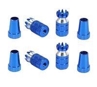2X Aluminium RC Transmetteur Stick Ends Contrôleur Pouce Rocker M3 Filetage Compatible avec TX Futaba/Frsky / DX6I DX7S DX8