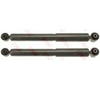 2x Amortisseur Essieu arrière Bossage en haut JGT1042T TRW pour NISSAN