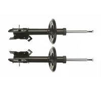 TRW Amortisseurs JGM1057T - goujon en haut, pression gaz, essieu avant - 2x pour NISSAN RENAULT