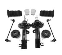 2x Amortisseur Palier de Jambe Barre de Liaison Avant pour Opel Corsa D S07