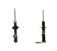 2x Amortisseurs ASHIKA AVANT G+D pour DAIHATSU SIRION I, YRV