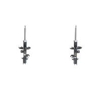 2x Amortisseurs ASHIKA AVANT G+D pour NISSAN NOTE I