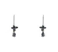 2x Amortisseurs JAPANPARTS AVANT G+D pour ABARTH, FIAT, FORD 500, 500C / 595C
