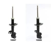 2x Amortisseurs JAPANPARTS AVANT G+D pour NISSAN TIIDA