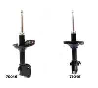 2x Amortisseurs JAPANPARTS AVANT G+D pour SUBARU FORESTER II