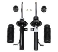 2x Amortisseurs + Kit de Protection avant pour FORD FIESTA V (Van); MAZDA 2