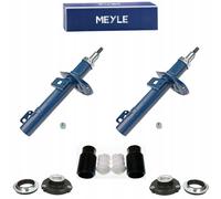 2x Amortisseurs MEYLE + Kit de protection Essieu avant Audi A2 Polo 9N...
