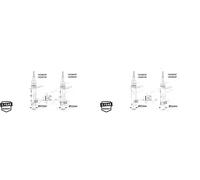 2x Amortisseurs MONROE AVANT G+D pour PEUGEOT 2008, 2008 I