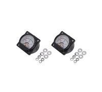 2X Amperemetre Analogique / Compteur de Panneau Numerique de Metre de Classe 2.5 Precision AC 0-5A Noir