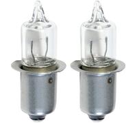 2x Ampoule Lampe 6v 2,4w Halogène Hs3 Mini Culot Blanc Vélo Cycle Torche