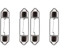 2x AMPOULE NAVETTE 6V 5W SV7 8x28MM VOITURE AUTO MOTO SCOOTER (Lot de 2)