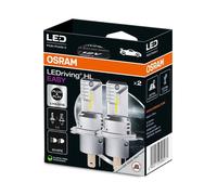 Paire 2 Lampes À LED Osram H4 Hl Easy pour Phares Voiture Lumière Blanche 6500K