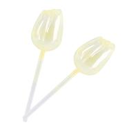 2x ampoules d'irrigation d'usine décoratives en forme de fleurs décoratives pour l'irrigation automatique | Conseils auto- pour les pots intérieurs, les jardinières extérieures et l'utilisation de