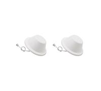 2X Antenne Plafond 4G LTE pour GSM 3G 2G 800-3700 MHz Antenne Extérieure Intérieure pour Amplificateur de Signal Mobile