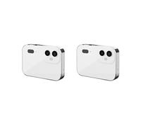 2X Appareil Photo Numérique CCD 4K Caméra Vidéo Flash Numérique 64MP avec Écran Tactile Zoom Numérique 16X Caméra de Vision Nocturne IR Blanc