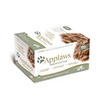 Applaws Chaton Barquette Multipack Sélection de Poissons 8x60g