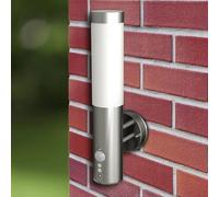 2x Appliques Murales avec Détecteur Lampe Eclairage Luminaire Paroi vidaXL