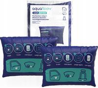 2x Aquafloow Sachet déshumidificateur réutilisable, rechargeable Wessper Déshumidificateur en silice déshydratante, granulés d'humidité pour penderie, voiture 200g