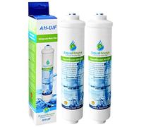 2x AquaHouse UIFA filtre à eau externe compatible avec les réfrigérateurs par AEG Electrolux, Bosch, Bauknecht, Neff, Hotpoint DD-7098/497818