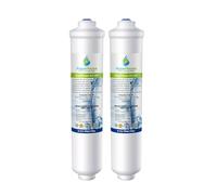 2x AquaHouse UIFS Filtre d'eau compatible pour réfrigérateur Samsung DA29-10105J HAFEX/EXP WSF-100 Aqua-Pure Plus (filtre externe uniquement)