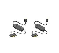 2X ARGB Controller Cable to 5V 3 Pin Controller HUB, Power Supply RGB Control Cable Splitter A