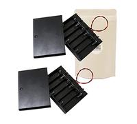 2X Armature Support Boite boitier pour 8 Pile Batterie AA LR06 avec Fils Noir Rouge coupleur