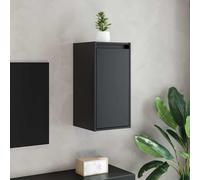 2x Armoires Murales 30x30x60 cm Bois de Pin Massif Flottantes Meubles vidaXL