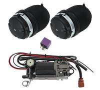 2x arriere suspension Air amortisseur Bag Air Pompe for Audi A6 4FC6 2.0TDI
