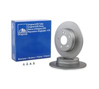 2x ATE 24.0109-0114.1 Disque de frein Arrière pour CHRYSLER CROSSFIRE 278,0mm