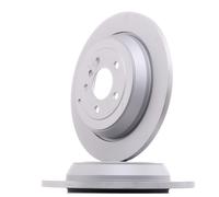 2x ATE 24.0114-0114.1 Disque de frein Arrière 330,0mm