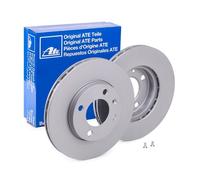 2x ATE 24.0120-0123.1 Disque de frein Avant pour VW GOLF II (19E, 1G1) 239mm
